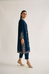 DA-1709 C-Green EMBROIDERED KURTA